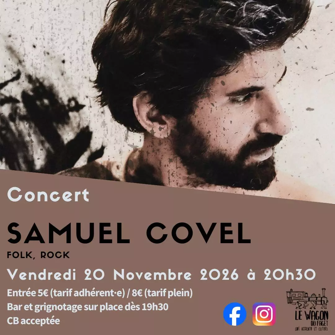 Samuel Covel en Concert