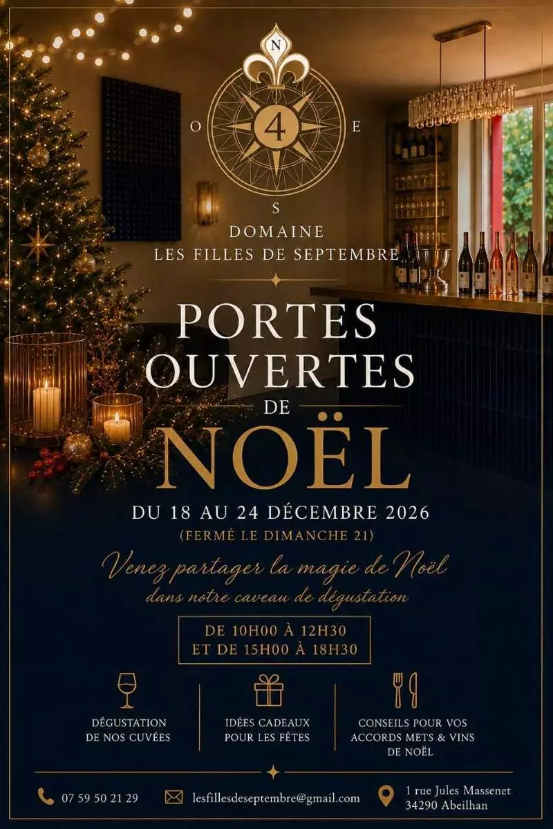 Portes Ouvertes de Noël au Caveau