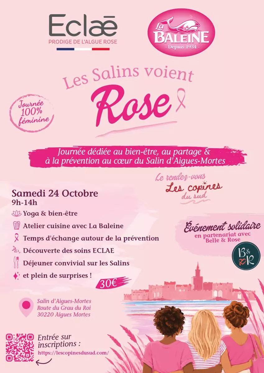 Les Salins voient Rose - Spa ECLAE