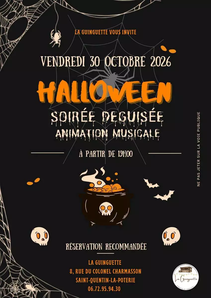 Halloween à la Guinguette
