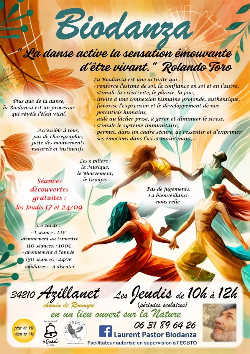 Le Couvent : Atelier de Biodanza