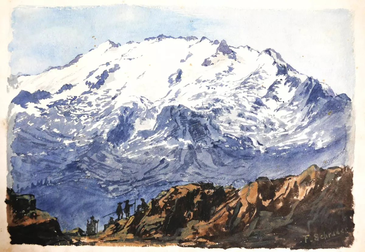 Exposition temporaire "Franz Schrader, la montagne sublimée"