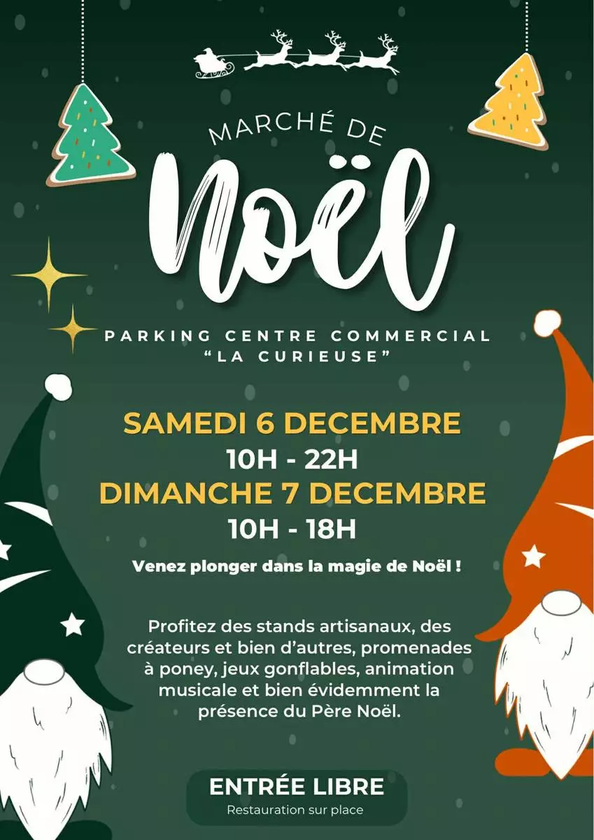 Marché de noël à Port Camargue