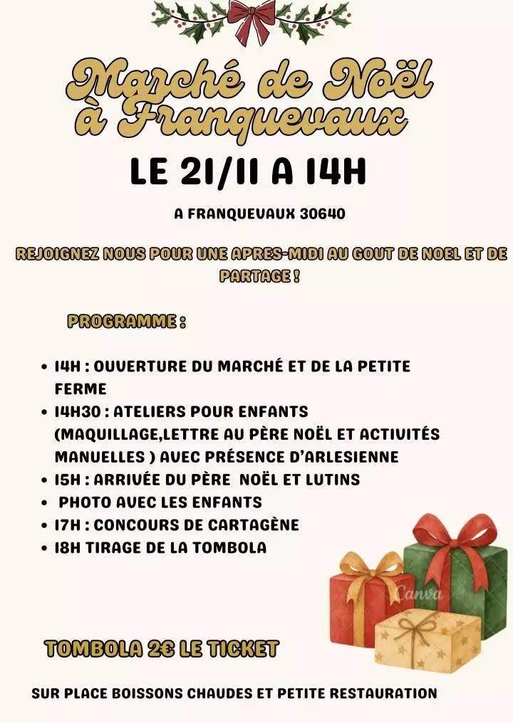 Marché de Noël à Franquevaux
