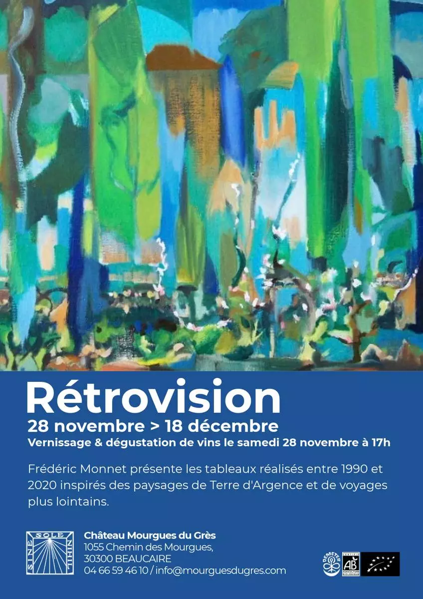 Exposition Rétrovision au domaine