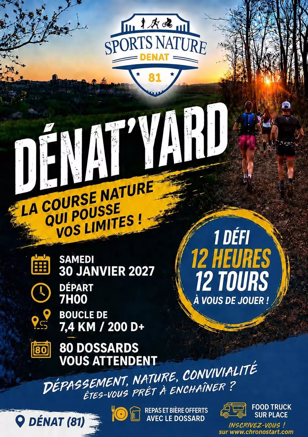 Dénat'Yard : la course nature qui pousse vos limites !