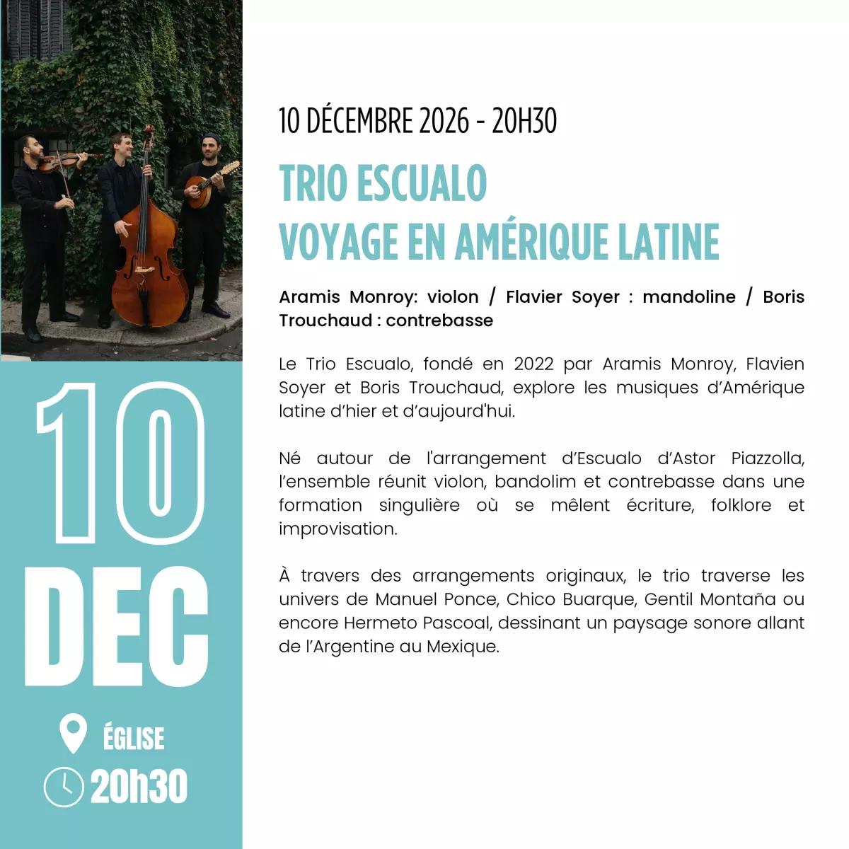 "Un Violon à la mer" - 5ème saison de musique classique à Sainte Marie la Mer