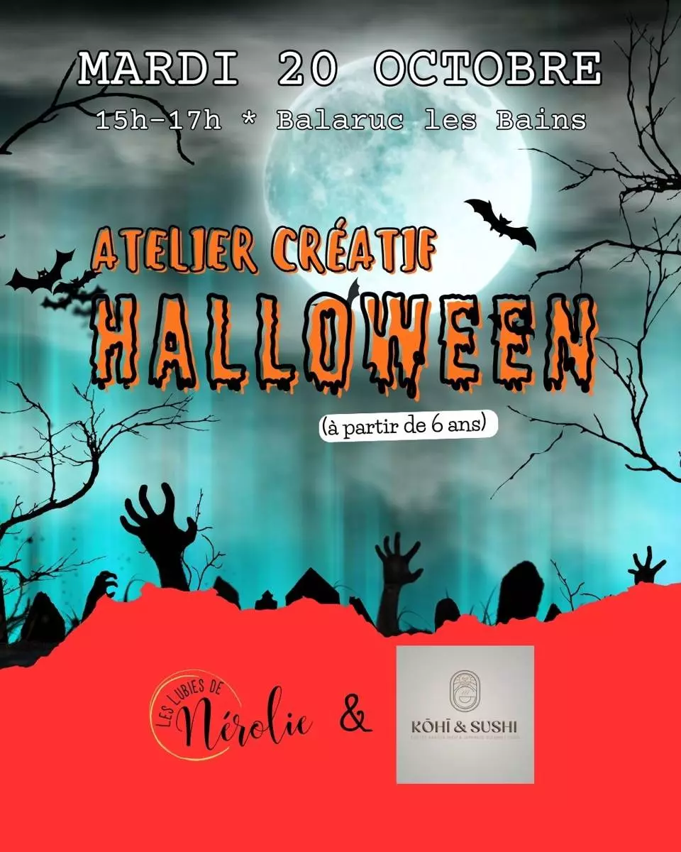 Atelier Creatif d'Halloween