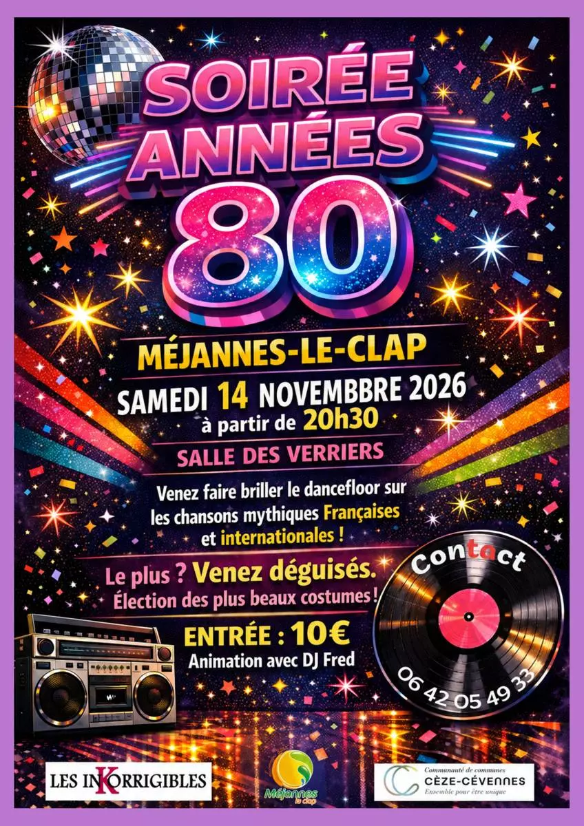 Soirée années 80