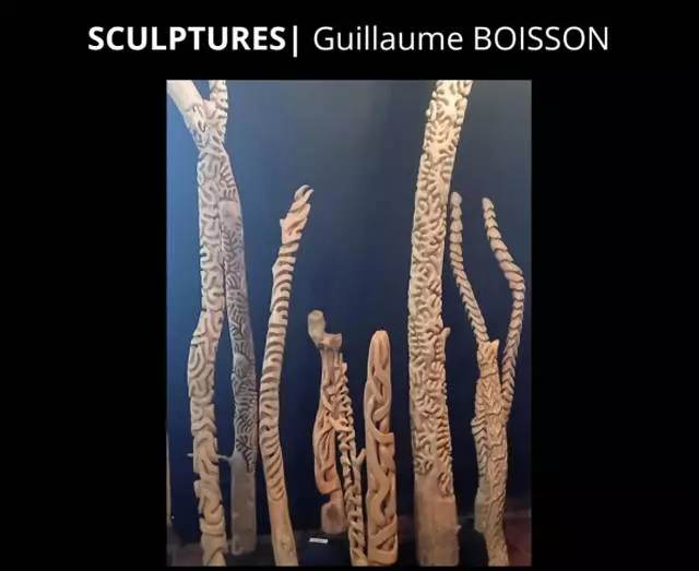 Exposition "Sculptures de buis" par Guillaume Boisson