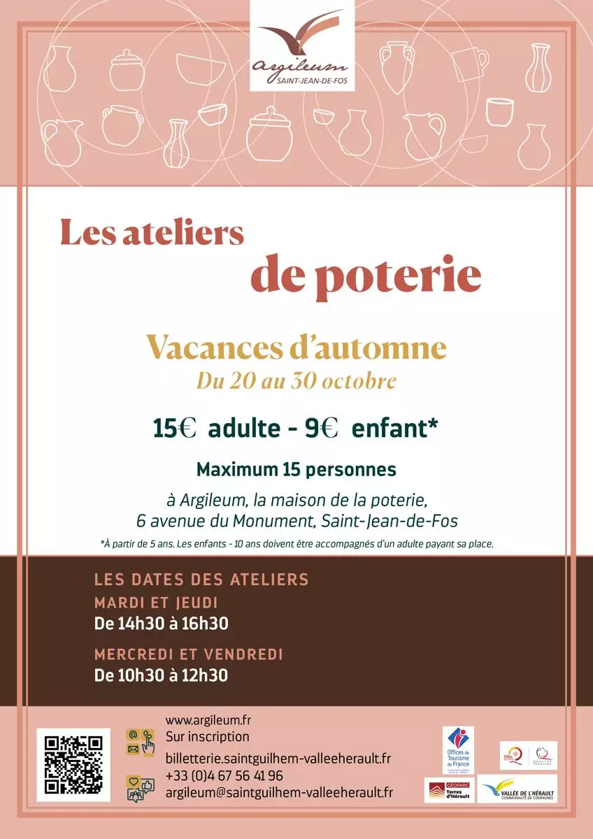 Atelier Modelage des Vacances