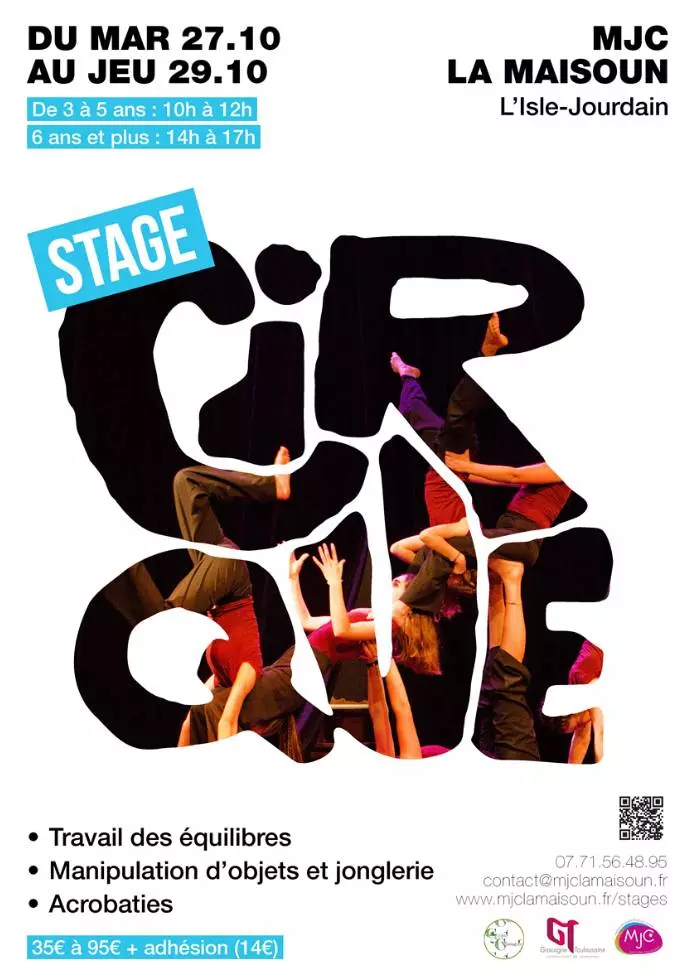 Stage de cirque d'automne
