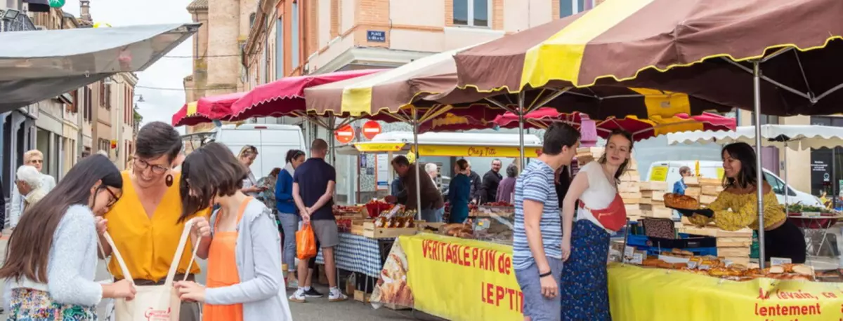 Marché de plein vent de L'Isle-Jourdain