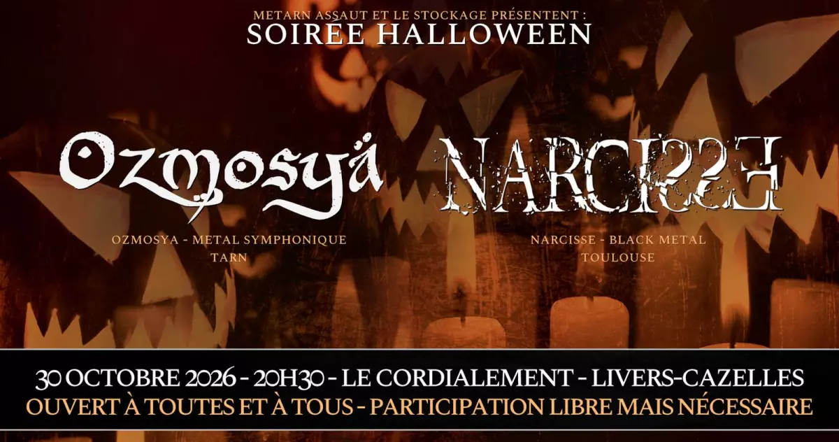 Soirée Metal Halloween avec Metarn Assaut