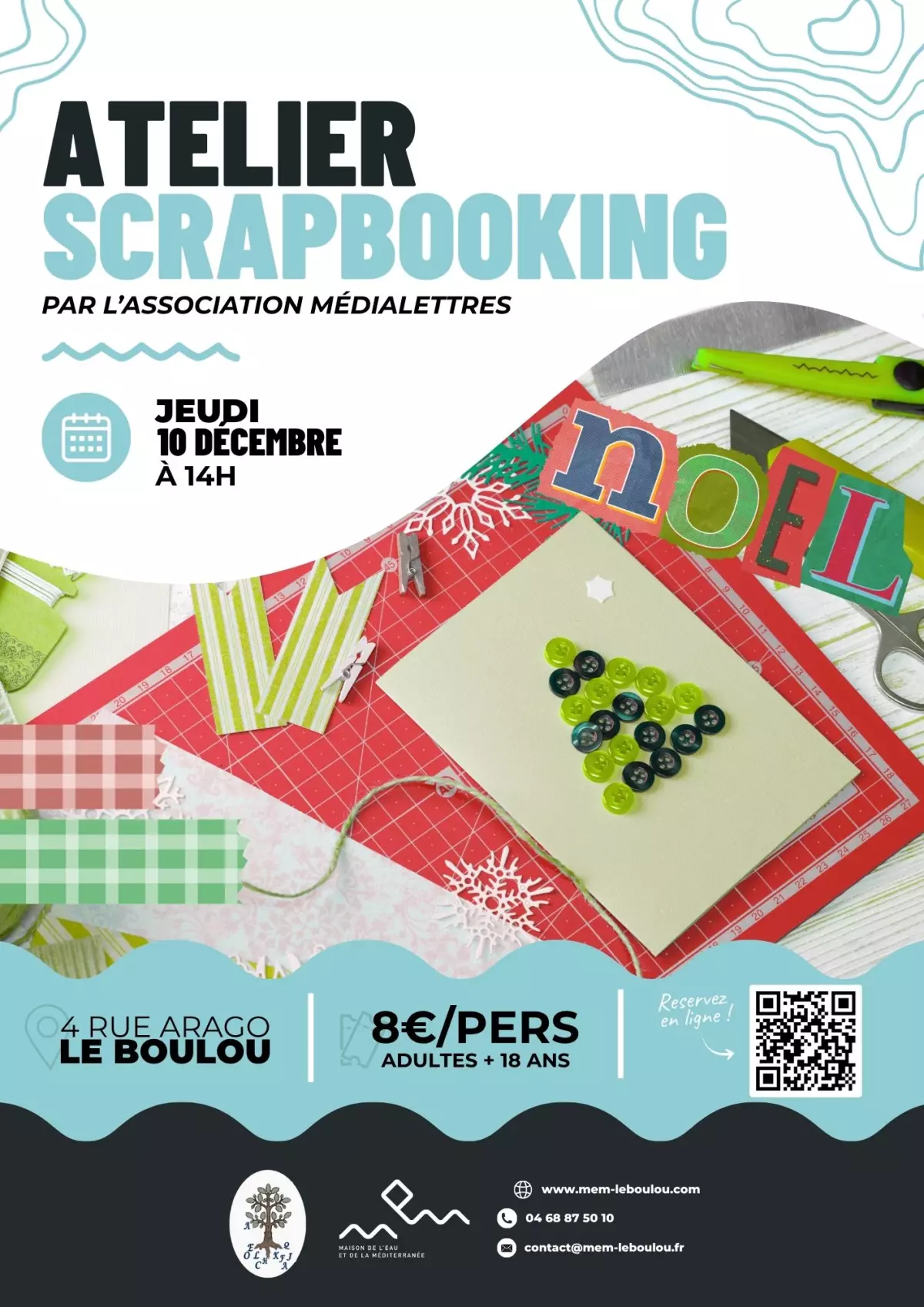 Atelier Scrapbooking Spécial Noël