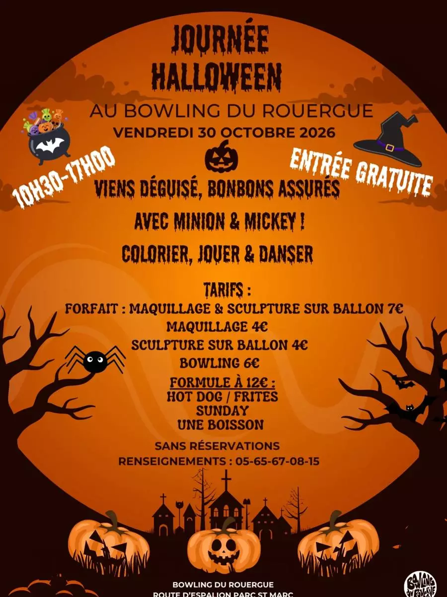 Halloween au Bowling du Rouergue
