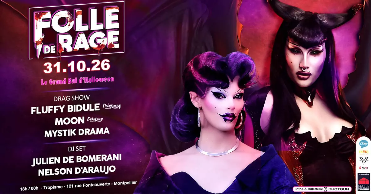 Folle de Rage X Tropisme - le Grand Bal d'Halloween