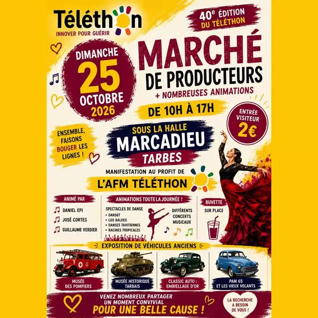 Marché de producteurs & nombreuses animations
