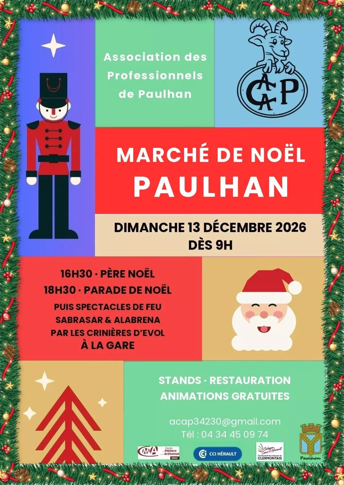 Marché de Noel de Paulhan