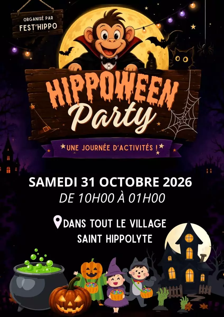 Hippo'ween Party