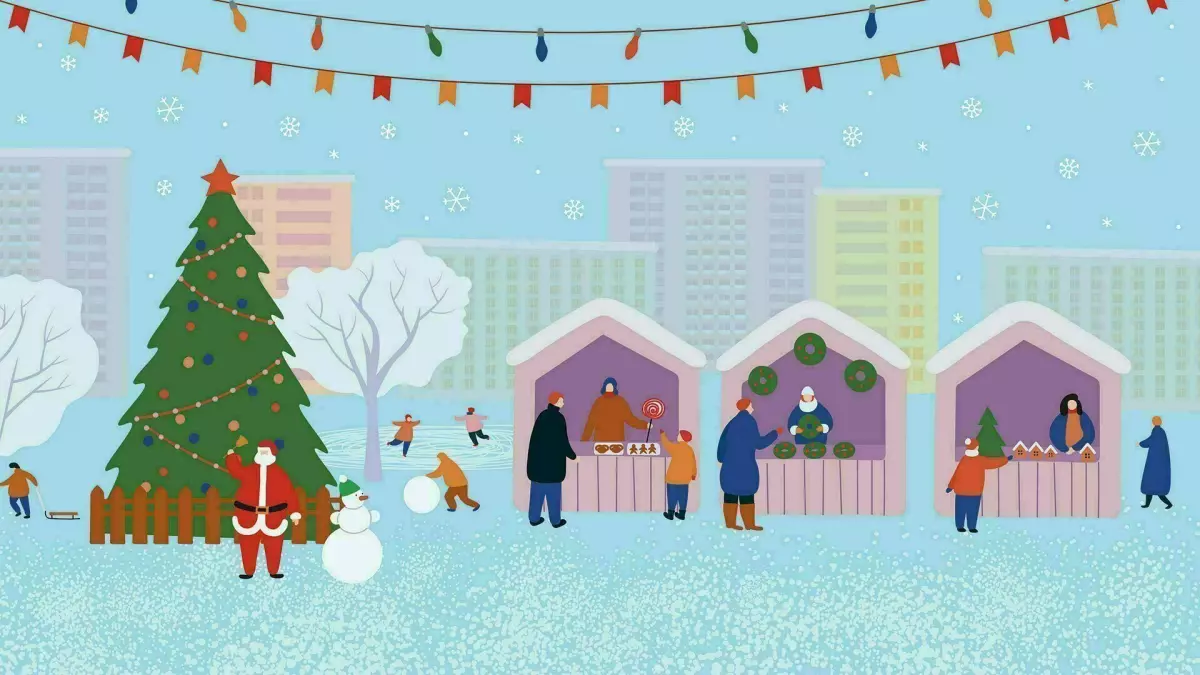 Grand marché de Noël