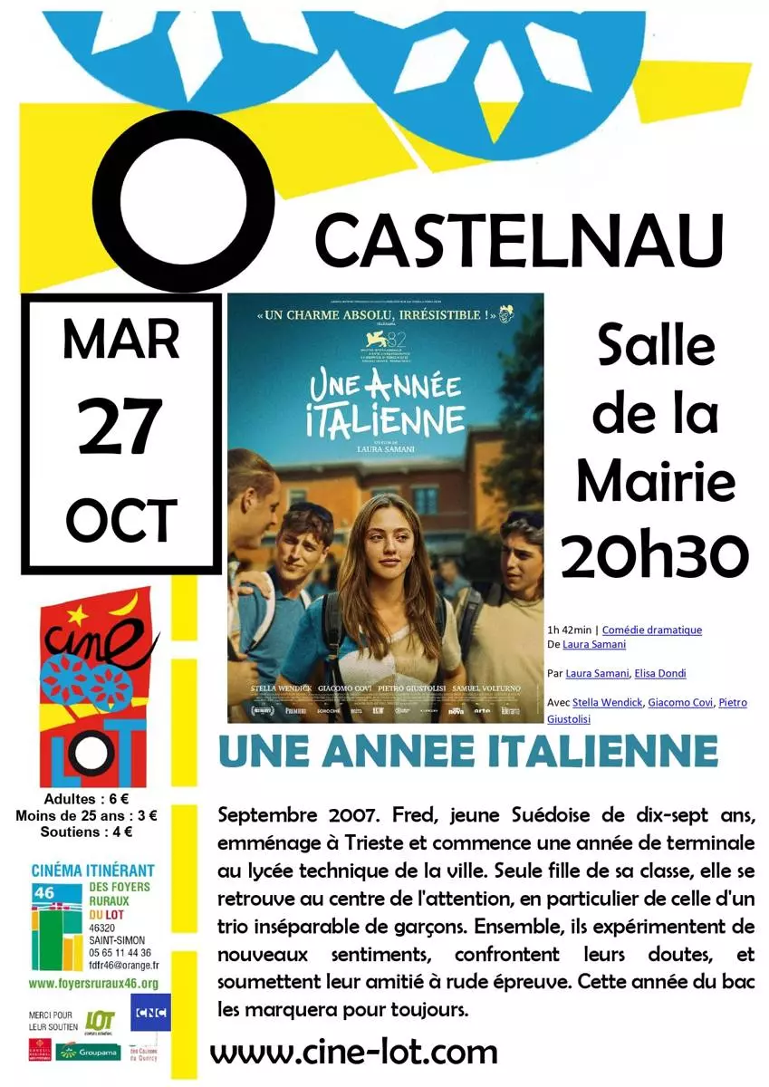Ciné-Lot : "Une année italienne"