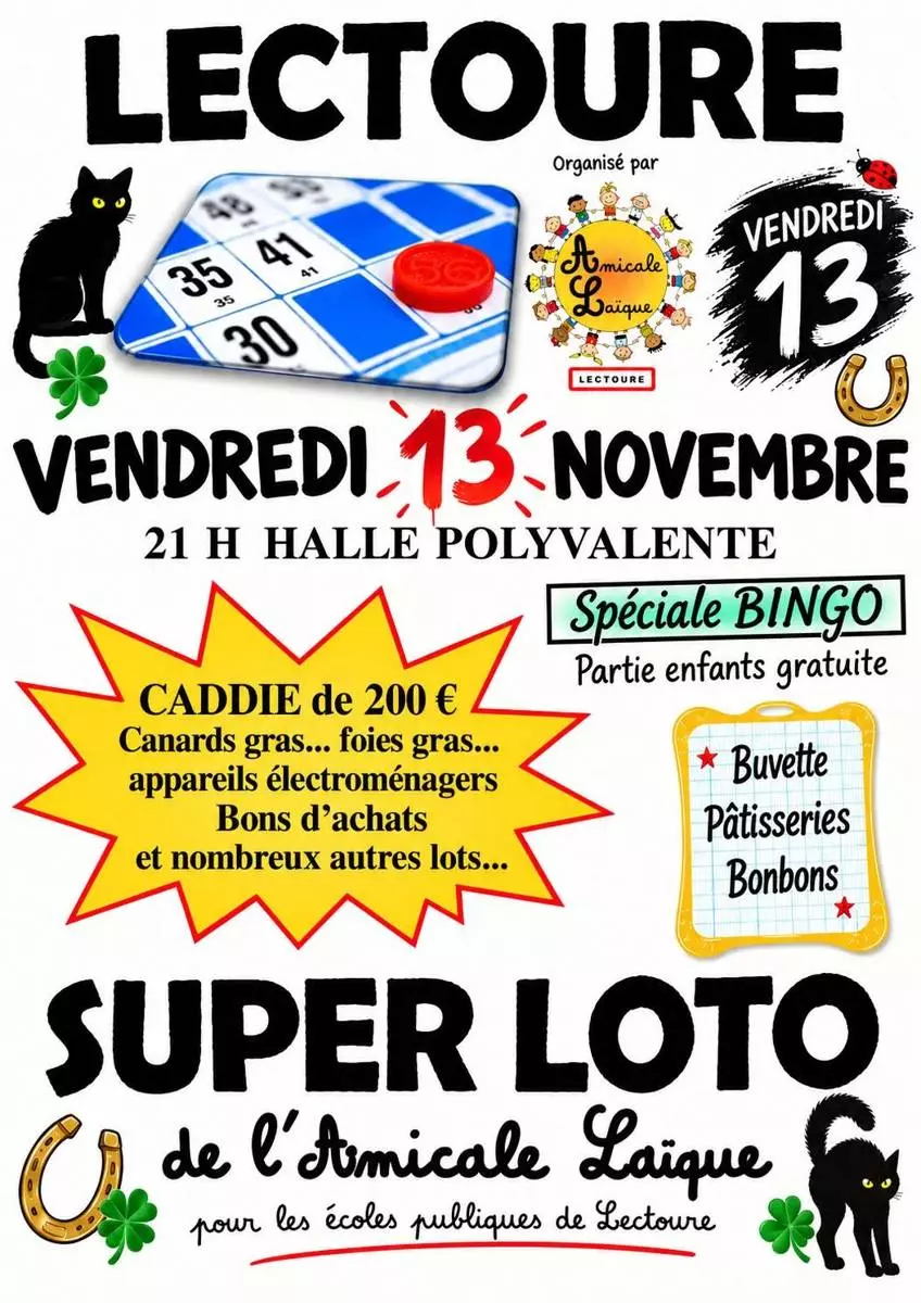 Super loto de l'amicale Laïque