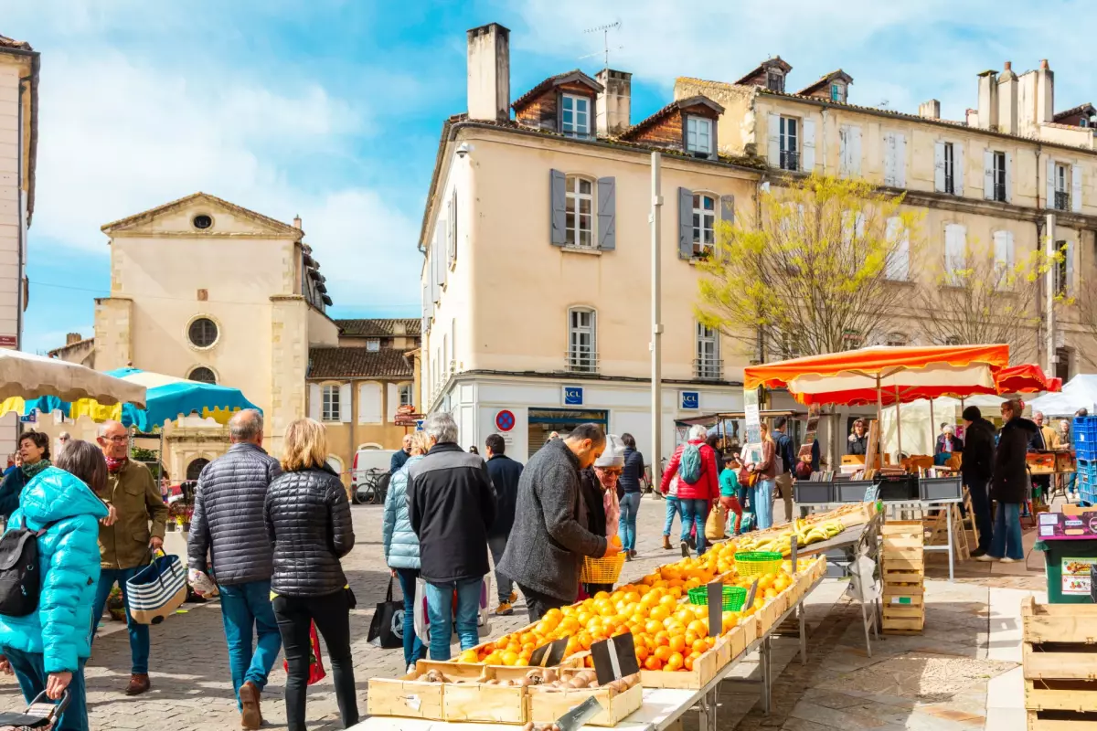 Marché du samedi matin - Auch
