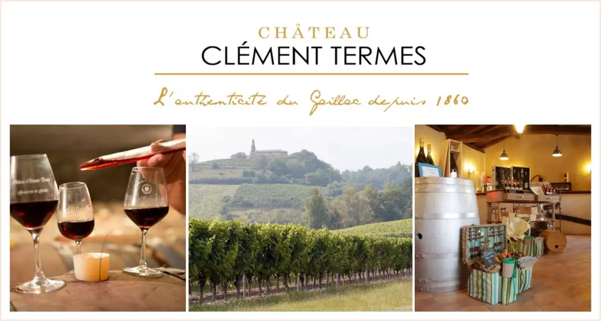 Chai mon Vigneron au Château Clément Termes