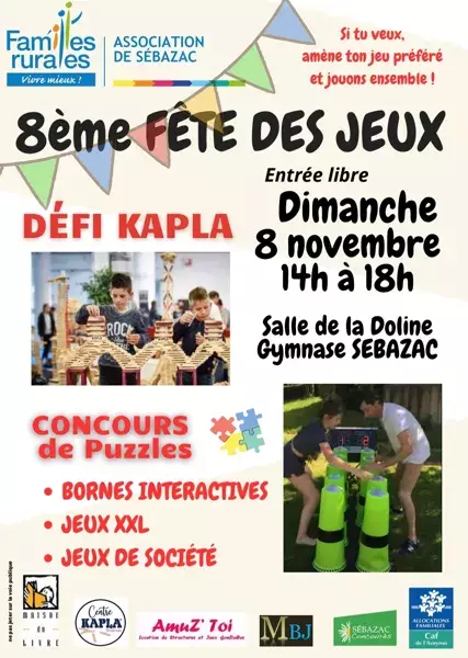 8eme Fête des jeux