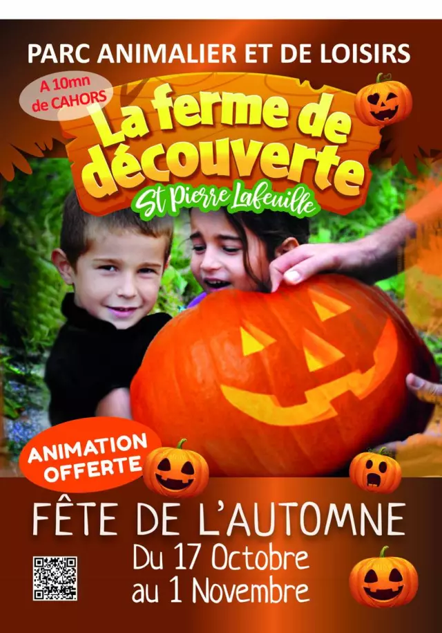 Fête de l'automne à la ferme de découverte
