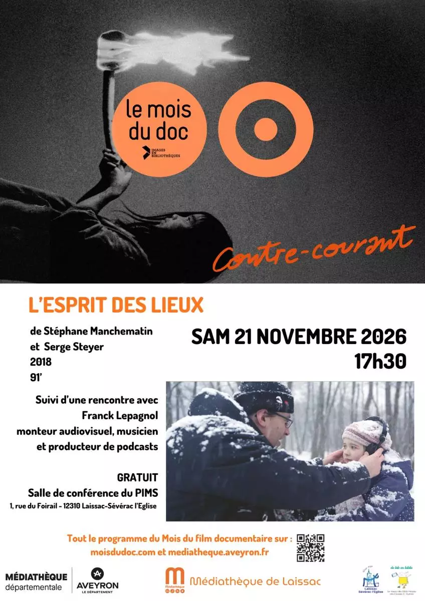 Le mois du doc : projection du film L’esprit des lieux