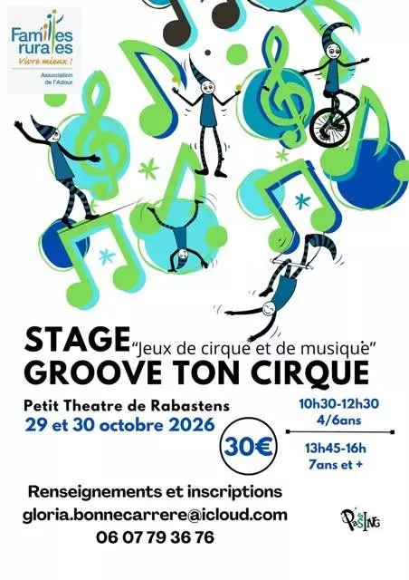 Stage de cirque enfants