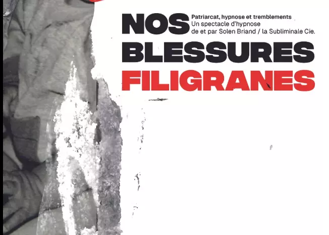 Spectacle "Nos Blessures Filigranes" De la Subliminale Cie