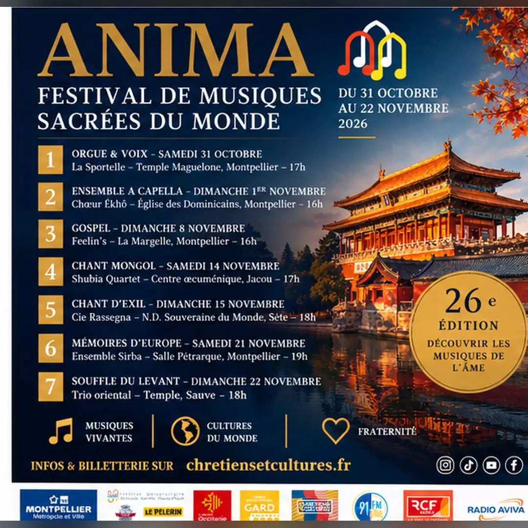 Anima - Festival des musiques sacrées du monde