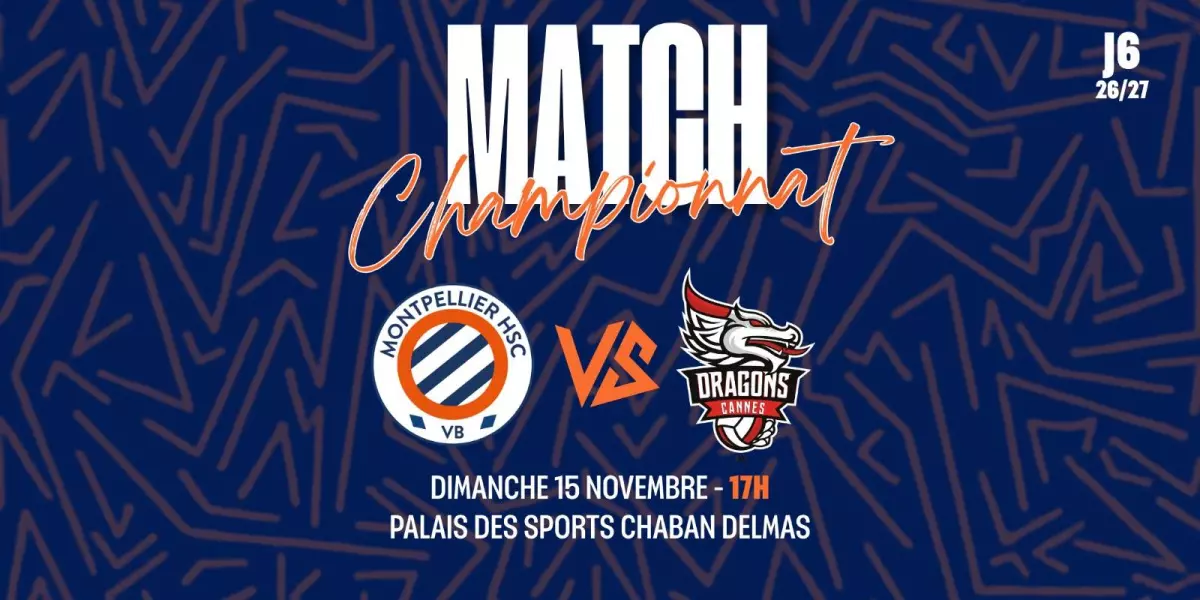 MHSC Volley-Ball vs AS Cannes