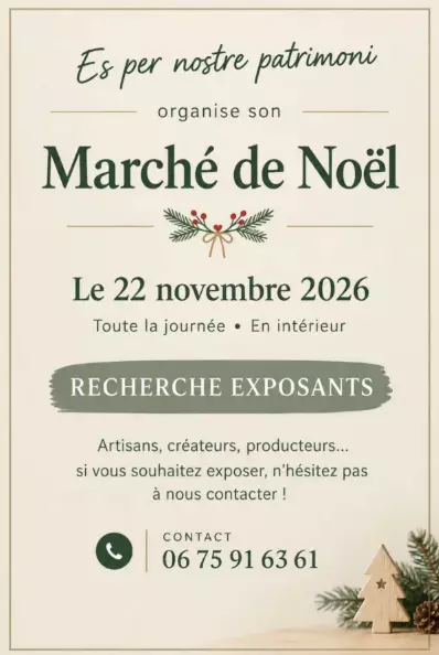 Marché de Noël à Trespoux-Rassiels