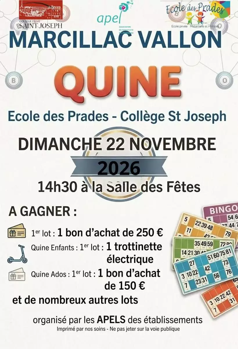 Quine APEL - Marcillac