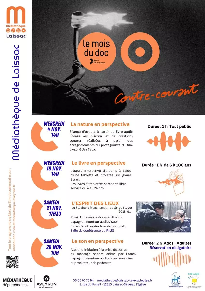 Le mois du Doc - se secouer les oreilles : le livre en perspective