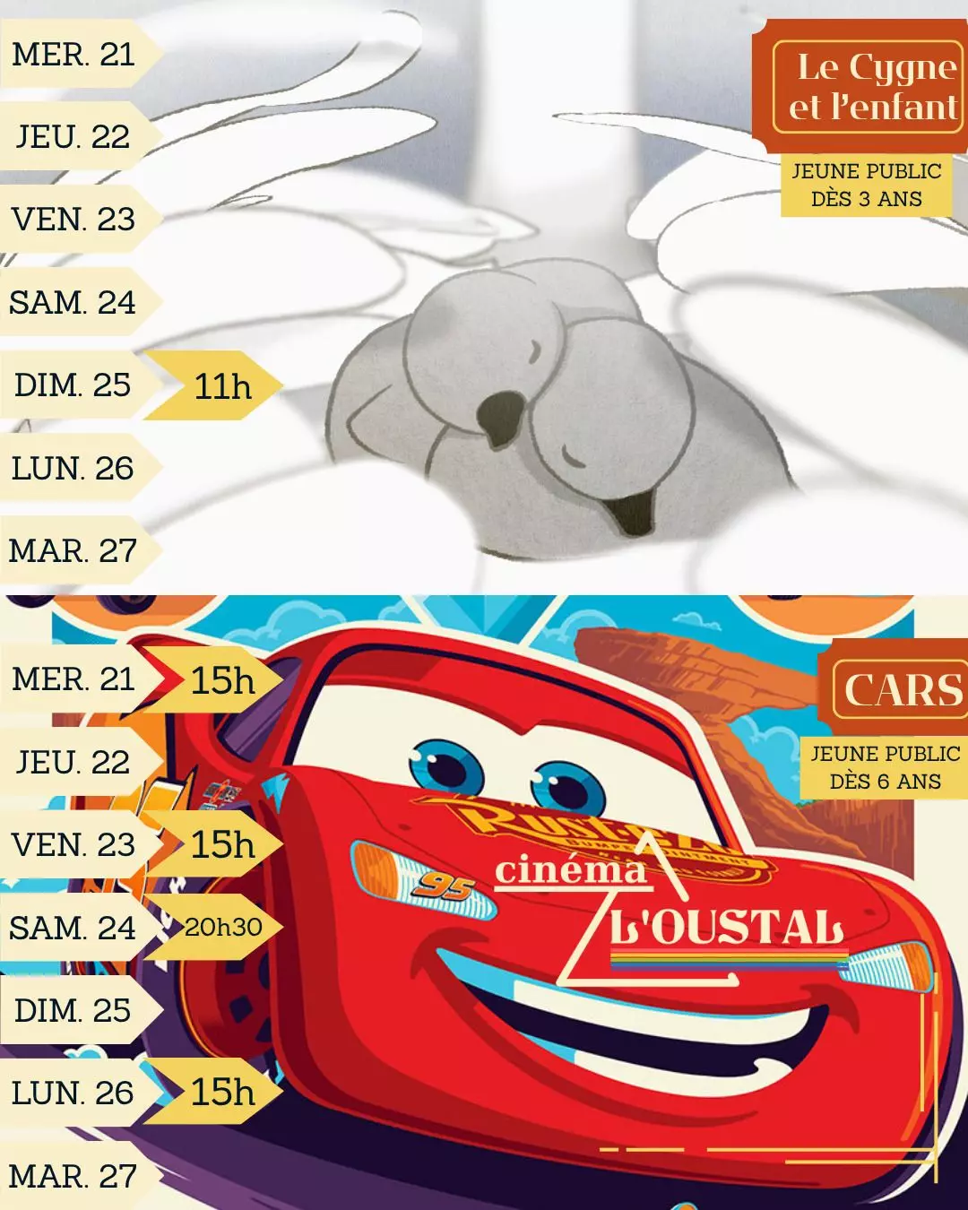 Des Films pour Petits et Grands Enfants.