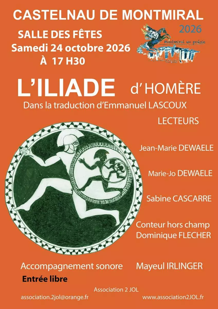 Spectacle sur l’Iliade d'Homère