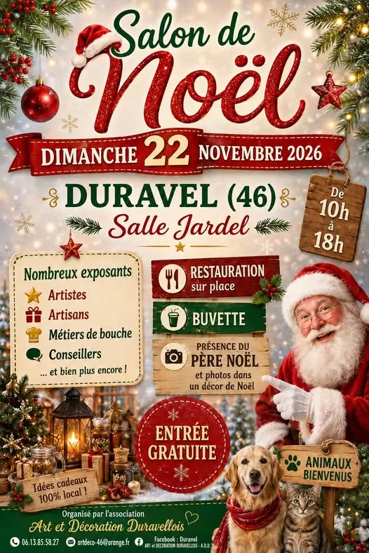 Salon de Noël à Duravel