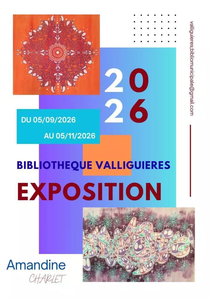 Exposition de peinture - Amandine Charlet