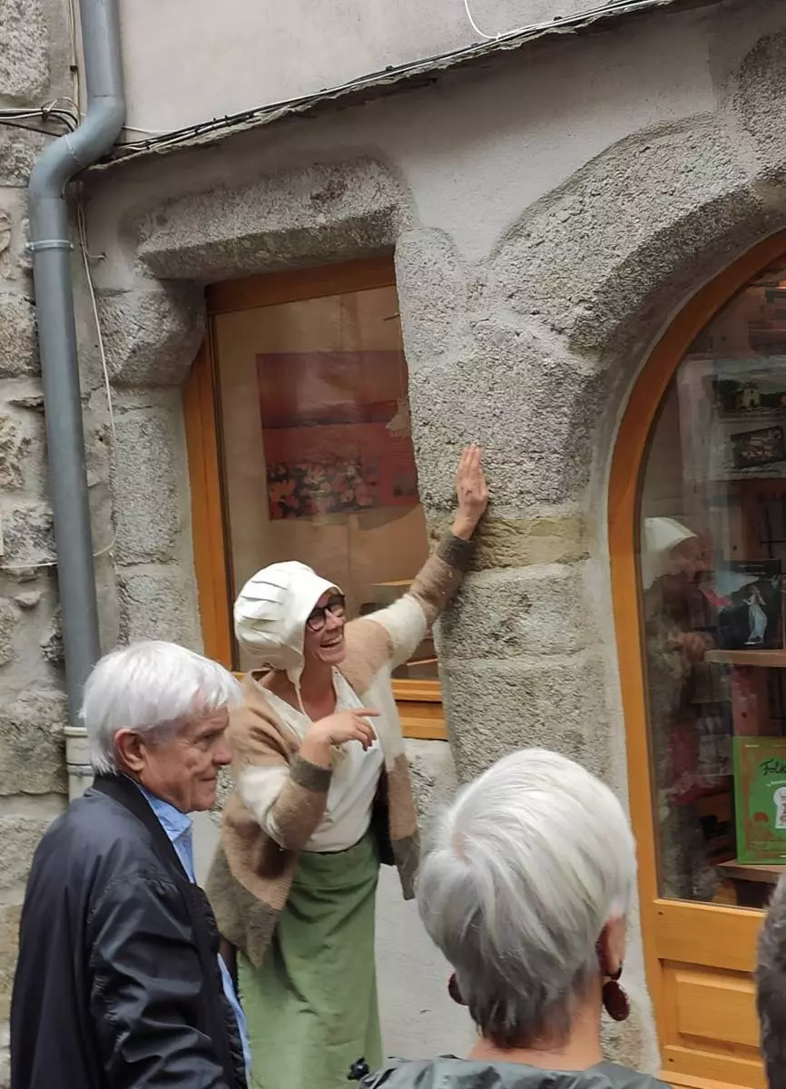 Visite théâtralisée de Génolhac