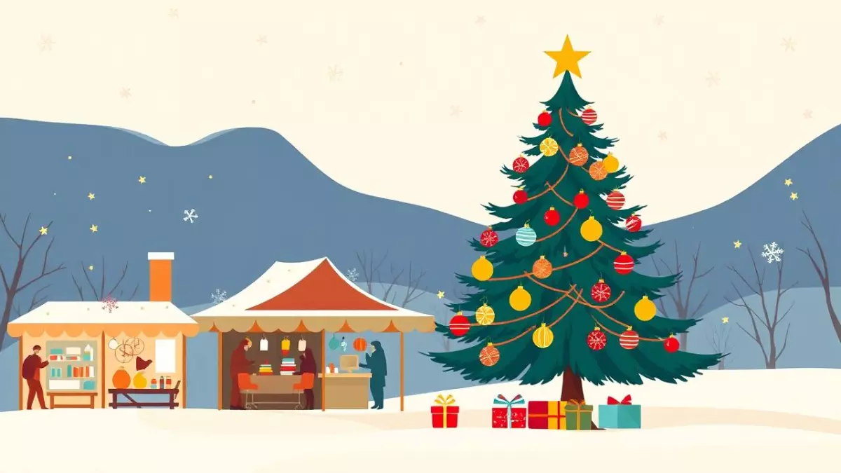Marché de Noël à Endoufielle