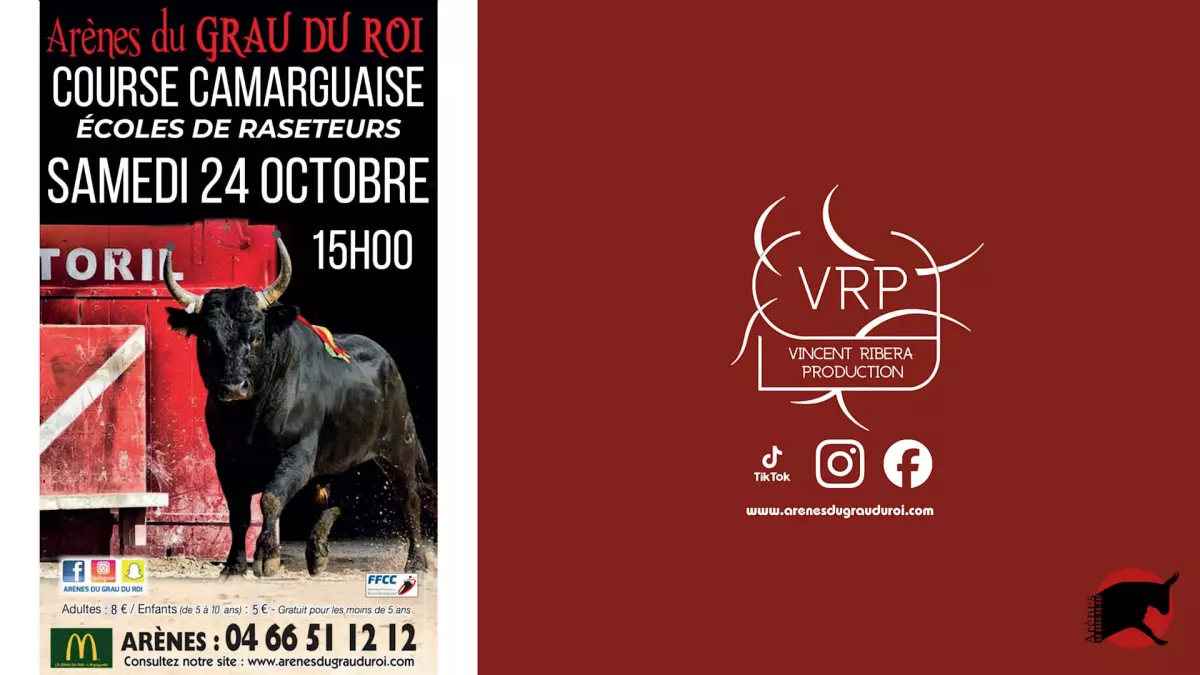 Course Camarguaise - Ecoles de Raseteurs - 24.10