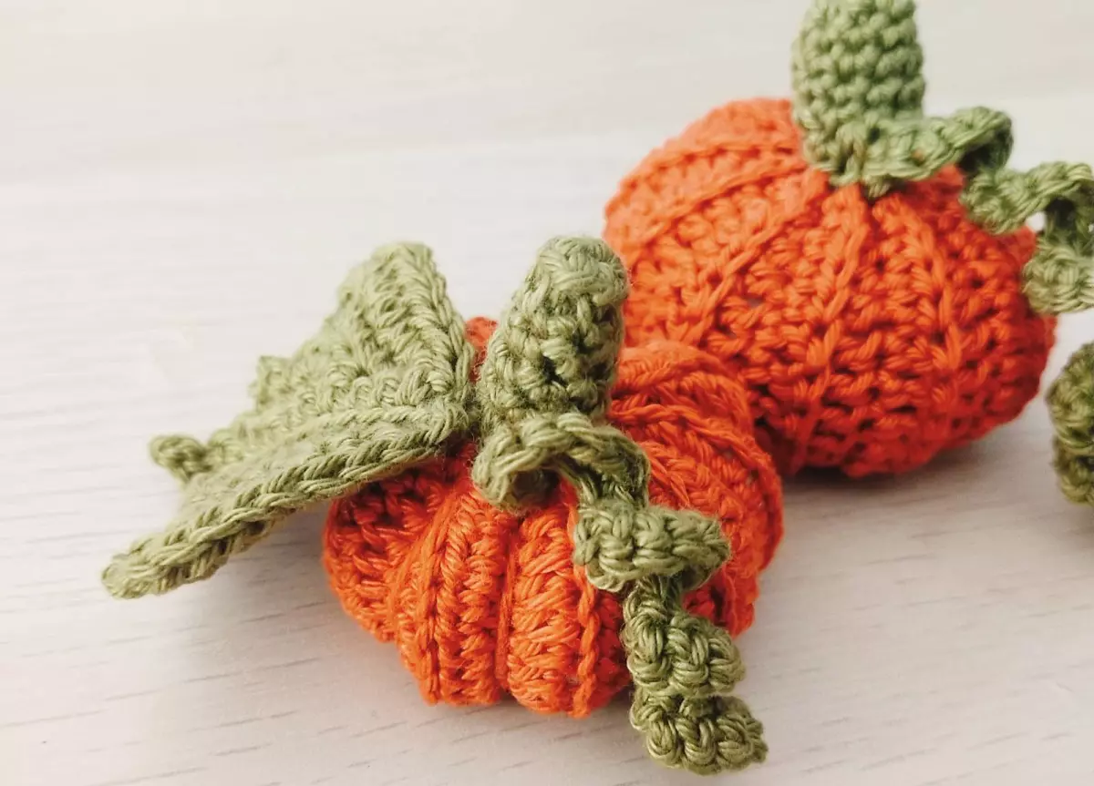 Atelier crochet facile - citrouille