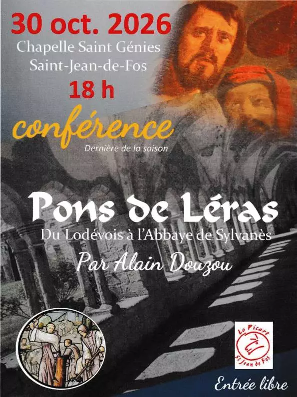 Conférence : Pons de Léras