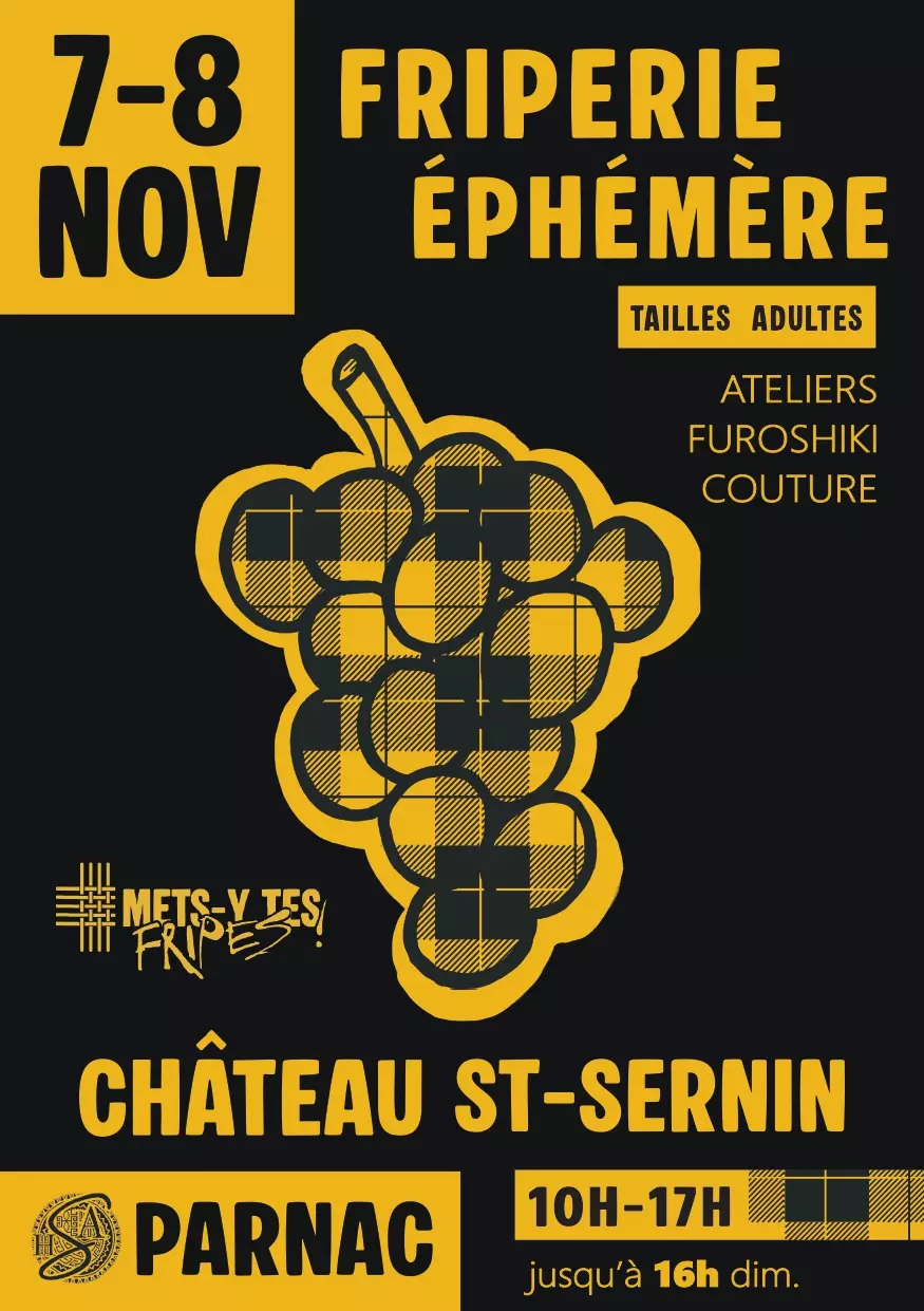 Friperie éphémère au Château Saint-Sernin