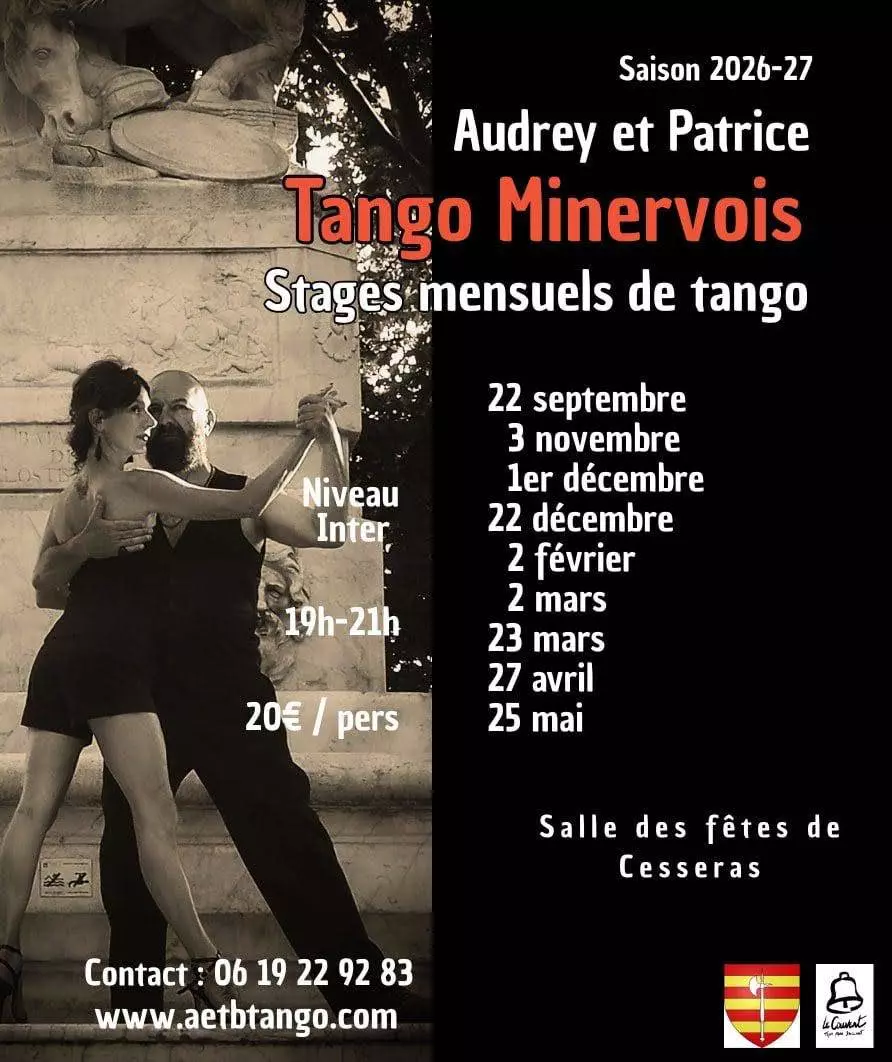 Stages Mensuels de Tango (Saison 2026-2027)